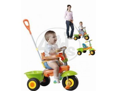 Smart Trike Tříkolka s ohrádkou 3v1 zelená