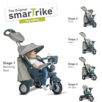 Smart Trike Tříkolka 5 v 1 Explorer Style šedá 3