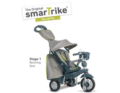 Smart Trike Tříkolka 5 v 1 Explorer Style šedá
