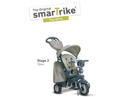 Smart Trike Tříkolka 5 v 1 Explorer Style šedá