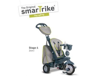 Smart Trike Tříkolka 5 v 1 Explorer Style šedá