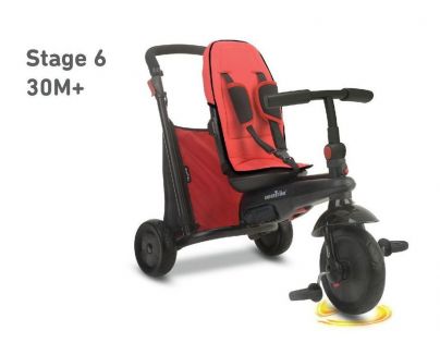 Smart Trike Tříkolka 7 v 1 Smartfold 500 červená