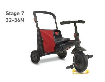 Smart Trike Tříkolka 7 v 1 Smartfold 500 červená