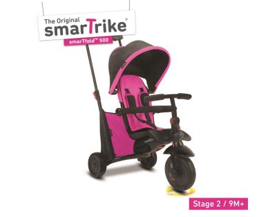 Smart Trike Tříkolka 7 v 1 Smartfold 500 růžová