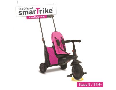 Smart Trike Tříkolka 7 v 1 Smartfold 500 růžová