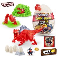 Smashers Dino Island Egg velké balení červený 2