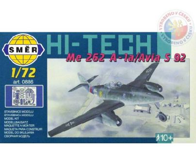 Směr Model Messerschmitt Me 262 A - la Avia S 92 HI TECH 1:72