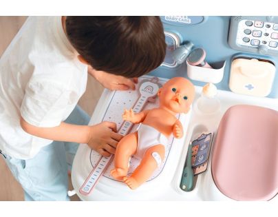 Smoby Baby Care Center Vyšetřovací stůl s příslušenstvím