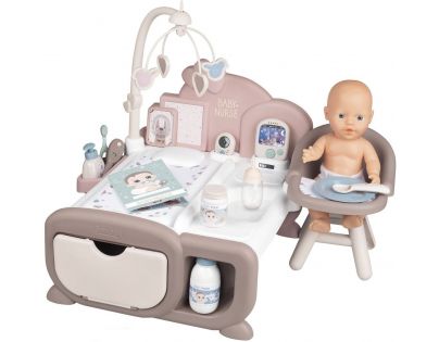Smoby Baby Nurse Cocoon Play Center s panenkou 32 cm