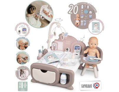 Smoby Baby Nurse Cocoon Play Center s panenkou 32 cm