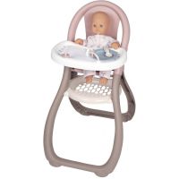 Smoby Baby Nurse Jídelní židlička pro panenky béžová
