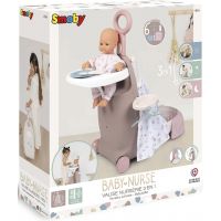 Smoby Baby Nurse Nursery kufřík 3 v 1 béžový 6