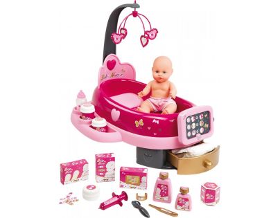 Smoby Baby Nurse Postýlka-přebalovací pult - Poškozený obal