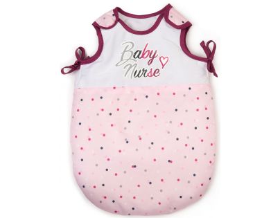 Smoby Baby Nurse Spací pytel pro panenky suchý zip 0350