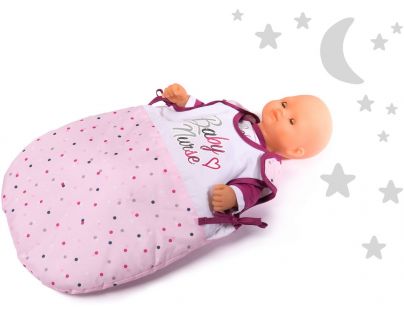 Smoby Baby Nurse Spací pytel pro panenky suchý zip 0350