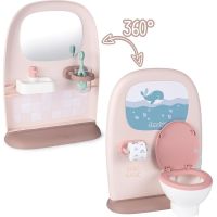Smoby Baby Nurse Toaleta s koupelnou - Poškozený obal