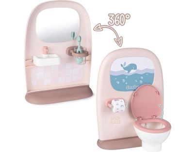 Smoby Baby Nurse Toaleta s koupelnou - Poškozený obal