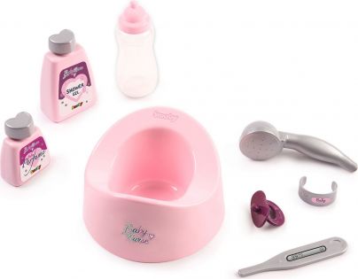 Smoby Baby Nurse Vanička pro panenky se sprchovou hlavicí