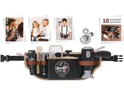 Smoby Barber sada na holení a stříhání na opasku