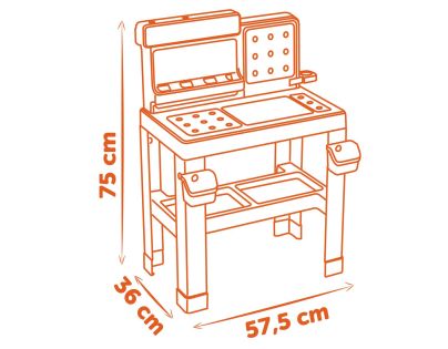 Smoby B&D Pracovní dílna Bricolo Pro