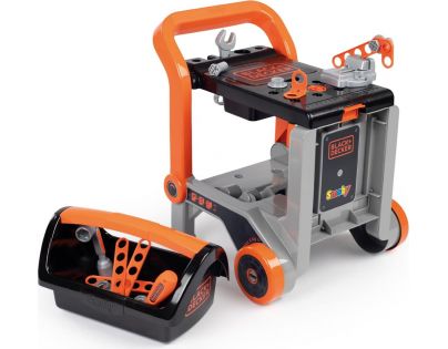 Smoby Black & Decker Dílenský vozík