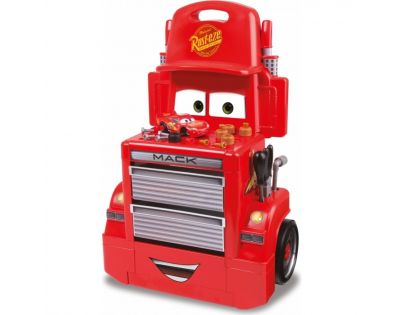 Smoby Cars 3 Pojízdná dílna Mac Truck - Poškozený obal