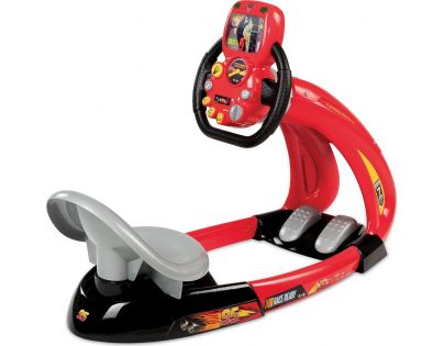 Smoby Cars Trenažér V8 Driver s držákem pro Smartphone