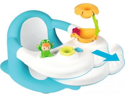 Smoby Cotoons Sedátko do vany modrobílé