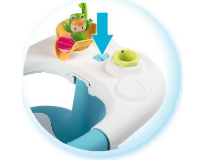 Smoby Cotoons Sedátko do vany modrobílé