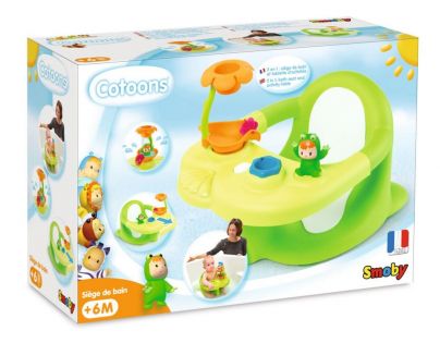 Smoby Cotoons Sedátko do vany zelené