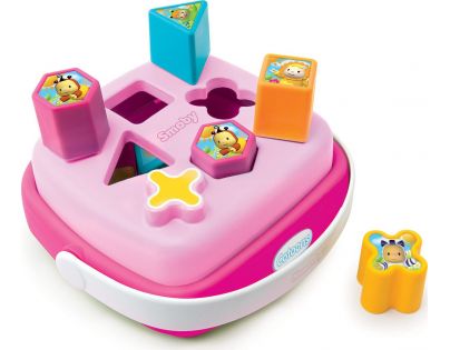 Smoby Cotoons Vkládačka košík růžová