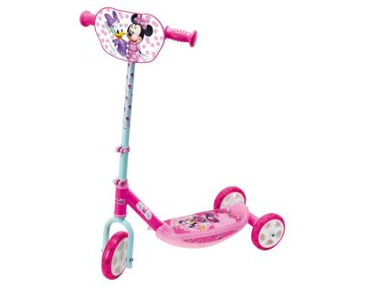 Smoby Disney Minnie Koloběžka 3 kolečka třpytivý efekt