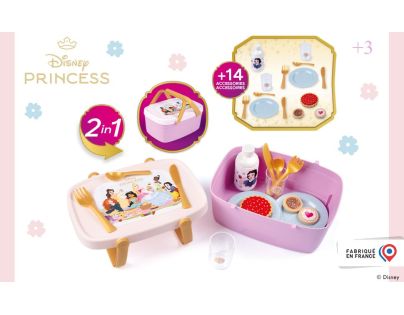 Smoby Disney Princess Piknikový koš  2 v 1