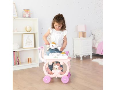 Smoby Disney Princess Servírovací vozík XL růžový - Poškozený obal