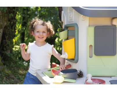Smoby Domeček Life Mud Cooking rozšiřitelný