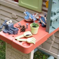 Smoby Domeček Life Nature s dílnou pro kutily 4