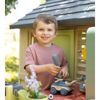 Smoby Domeček Life Nature s dílnou pro kutily 6