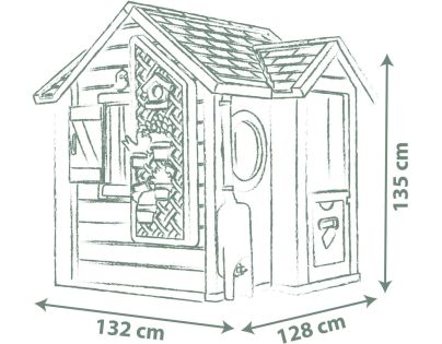 Domeček Life zahradnický rozšiřitelný - Poškozený obal