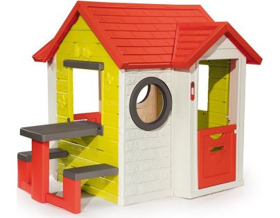 Smoby Domeček My House s piknikovým stolem