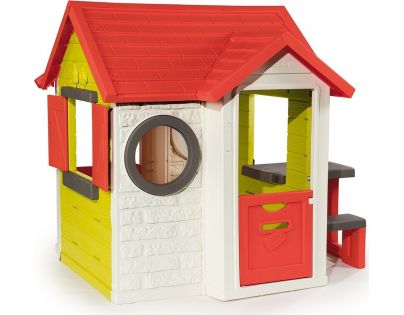 Smoby Domeček My House s piknikovým stolem