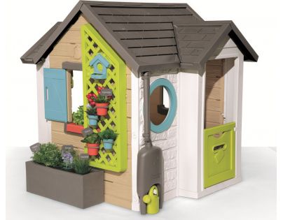 Smoby Domeček zahradnický rozšiřitelný s květináči