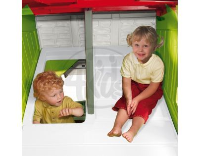 Smoby 320021 - Dvoupatrový dětský domeček Floralie