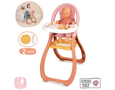 Smoby Jídelní židlička pro panenky