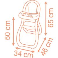 Smoby Jídelní židlička pro panenky 6