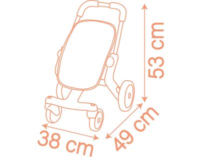 Smoby Kočárek pro panenky sportovní