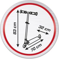 Smoby Koloběžka Cars skládací se 2 kolečky - Poškozený obal 5