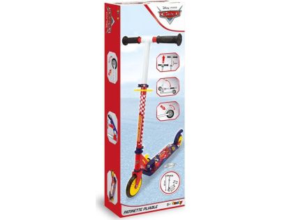 Smoby Koloběžka Cars skládací se 2 kolečky - Poškozený obal