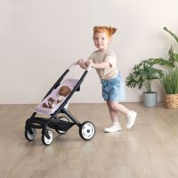 Smoby Kombinovaný kočárek Maxi Cosi pro panenky světle růžový 6