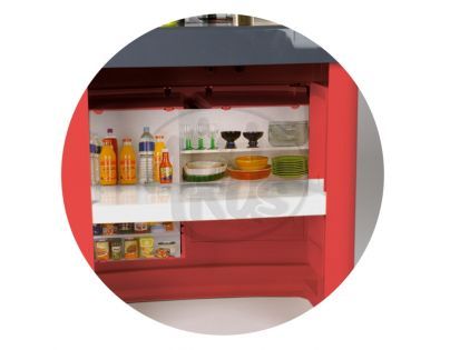 Smoby 024636 - Kuchyňka Bon Appetit Cherry s presovarem