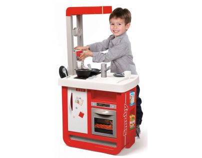 Smoby Kuchyňka Bon Appetit červenobílá elektronická